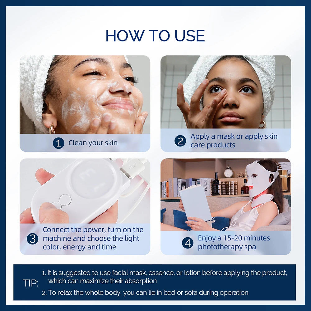 LED Glow Therapy Mask