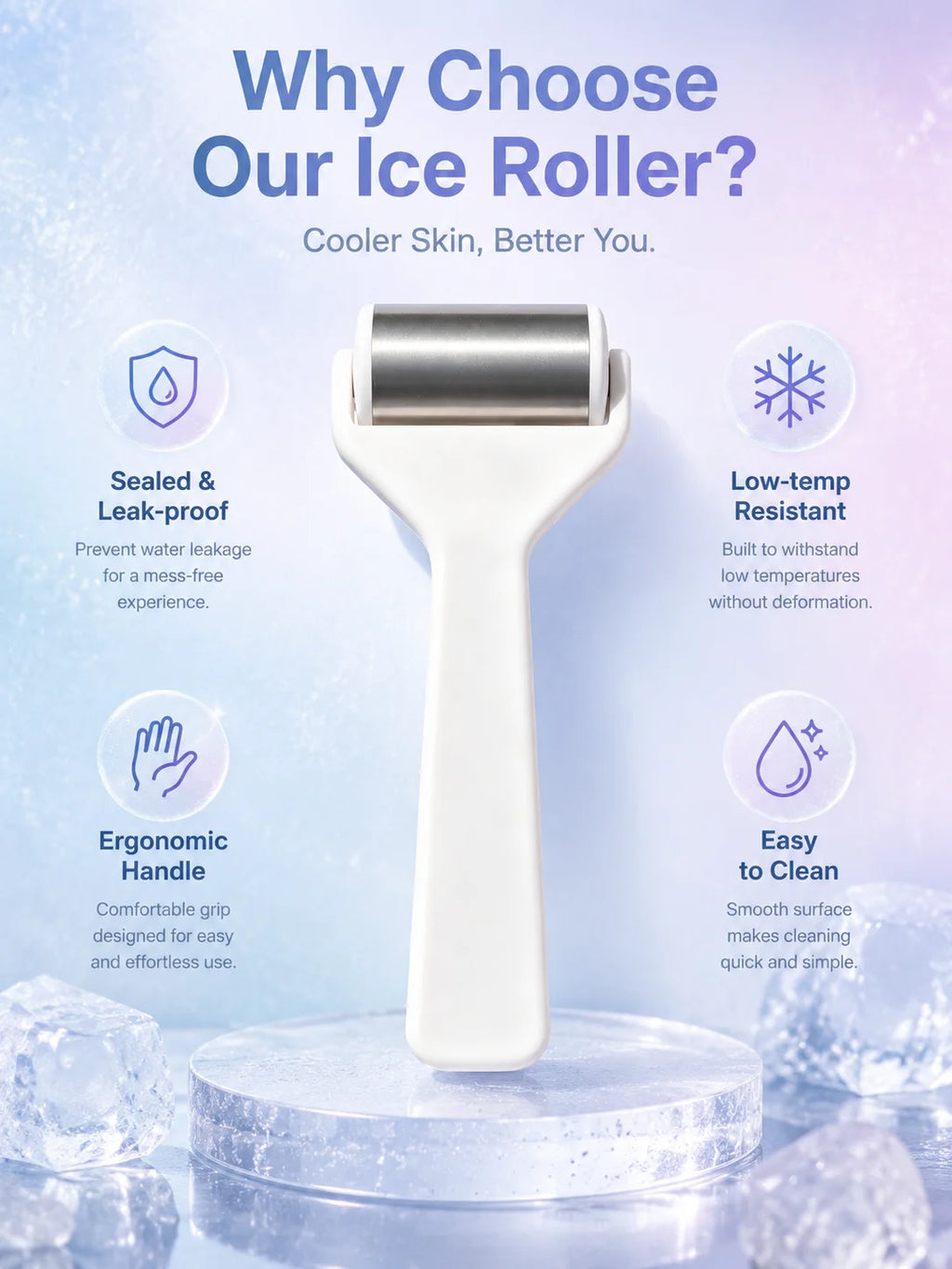 CryoGlow Ice Roller