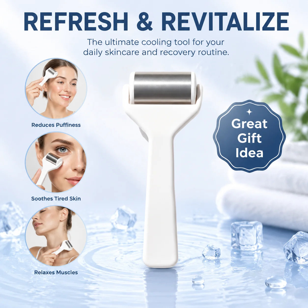CryoGlow Ice Roller