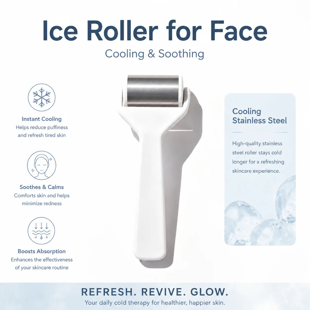 CryoGlow Ice Roller