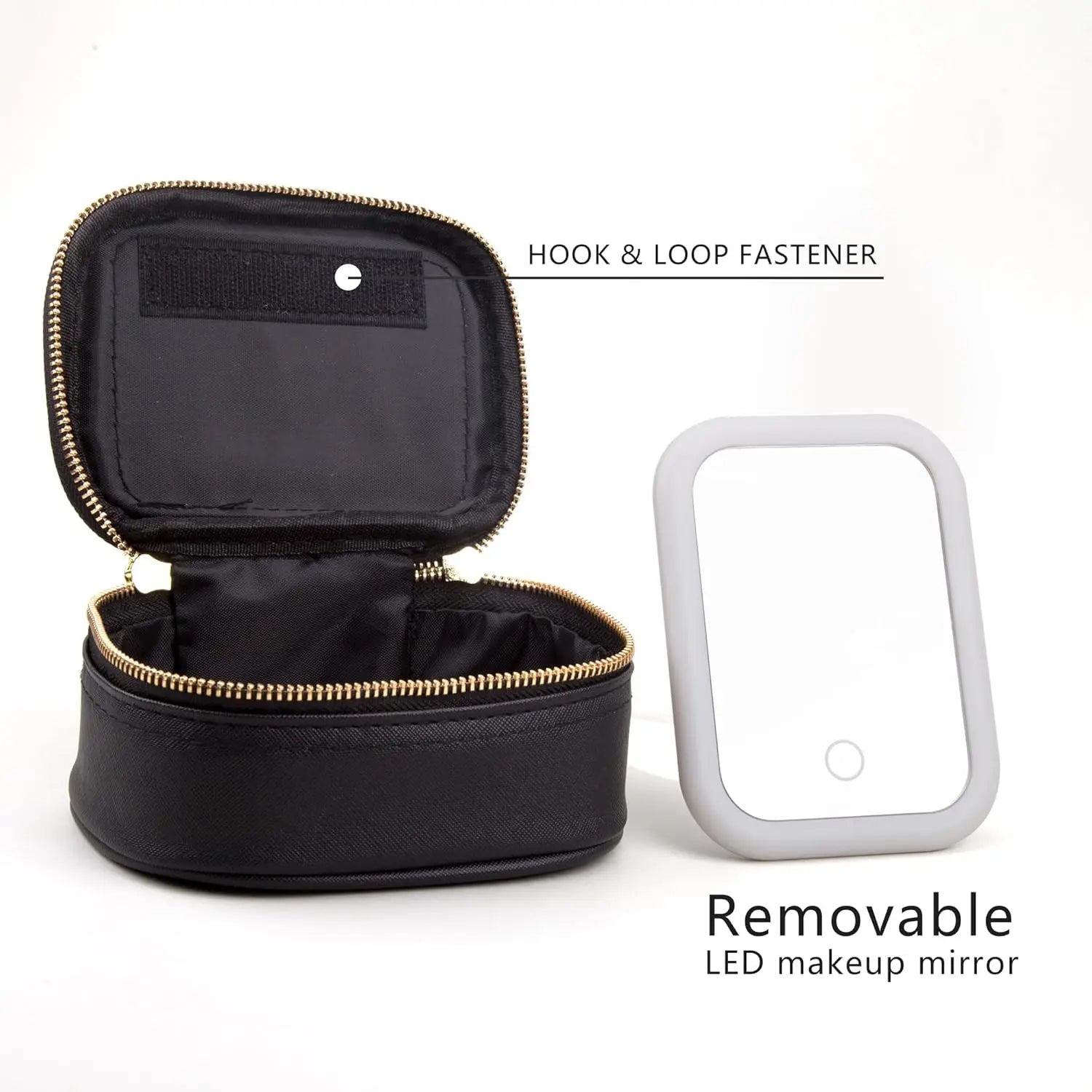 Mini LED Travel Makeup case