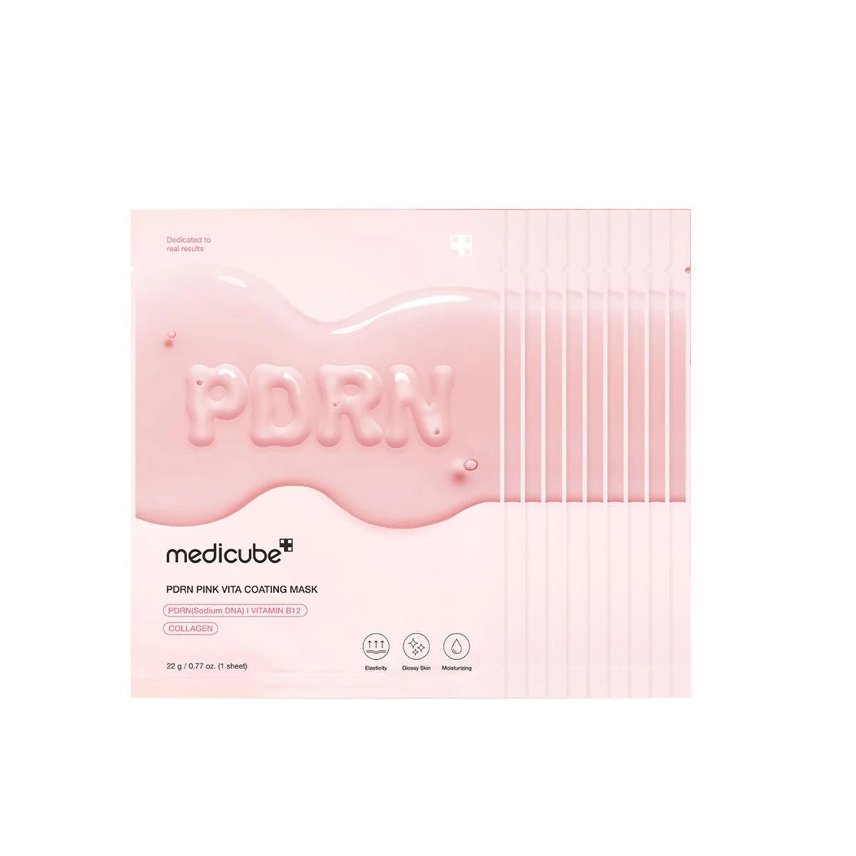 Medicube Salmon DNA PDRN Sheet Mask 10 Pack