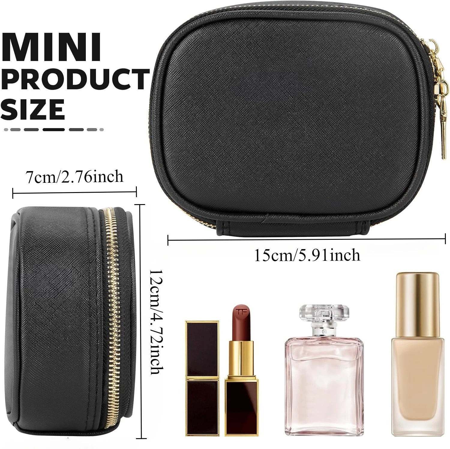 Mini LED Travel Makeup case