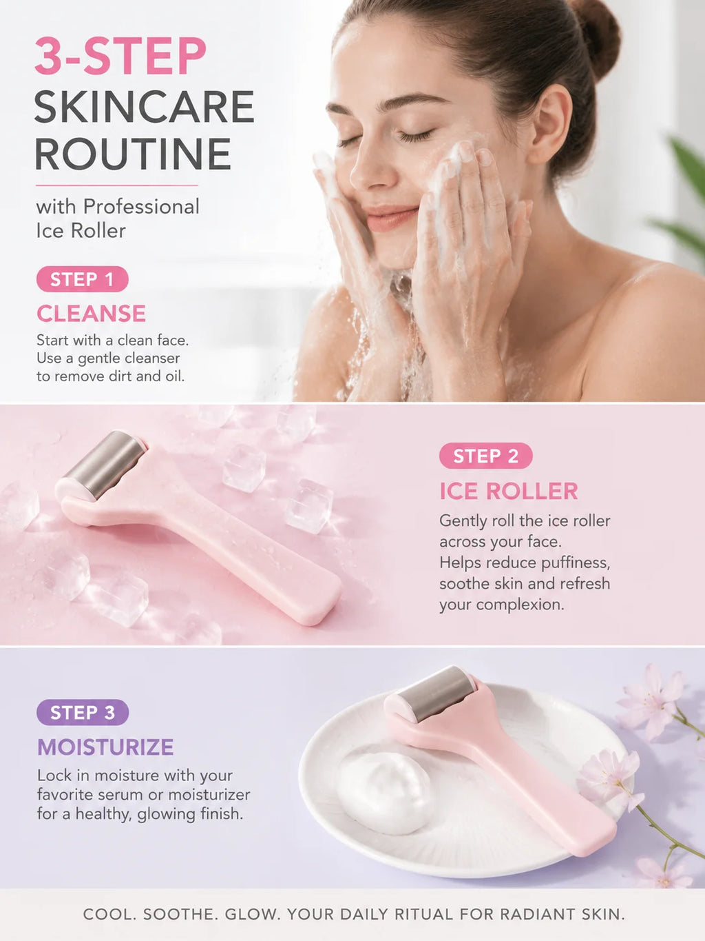 CryoGlow Ice Roller