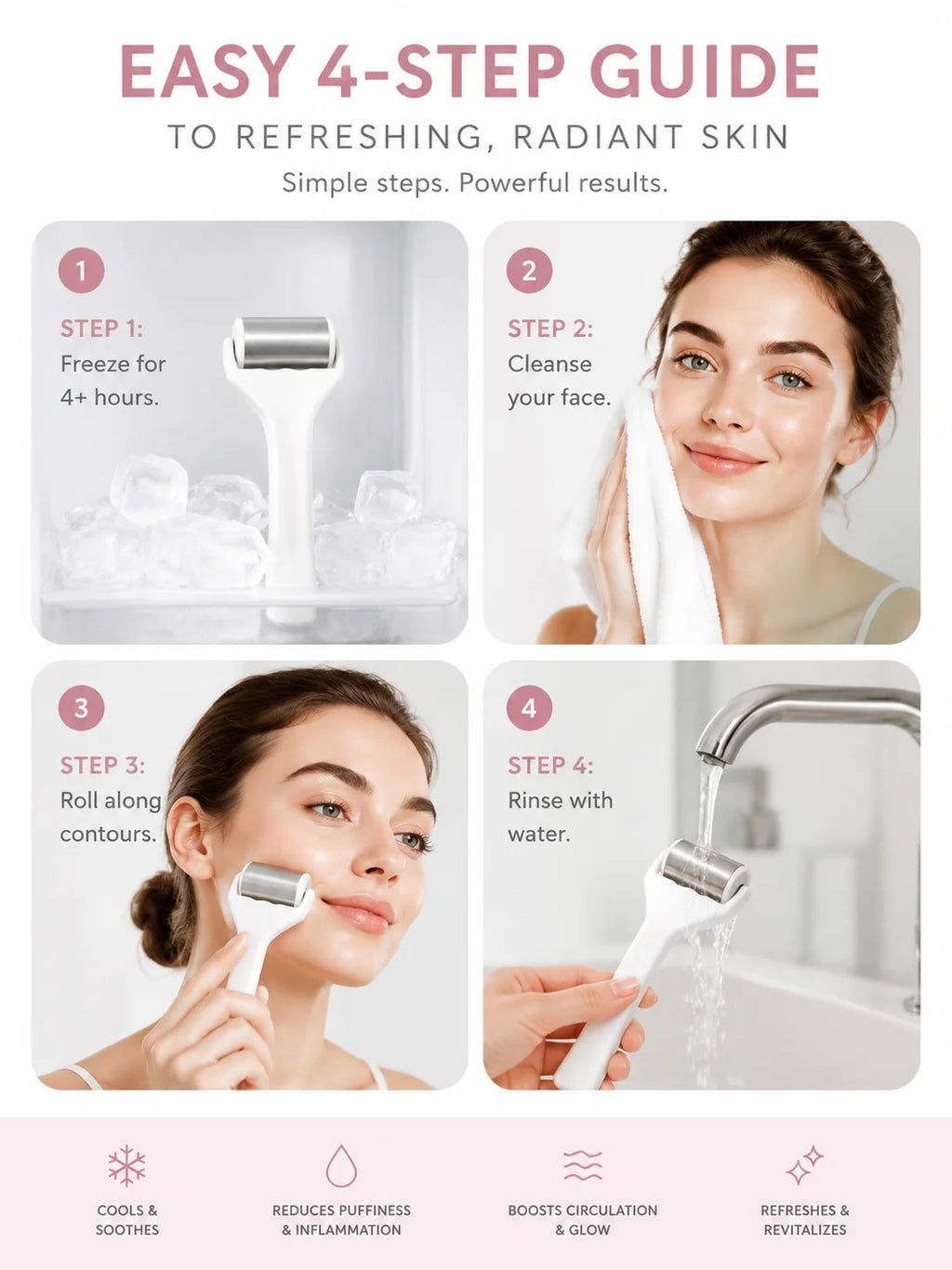 CryoGlow Ice Roller