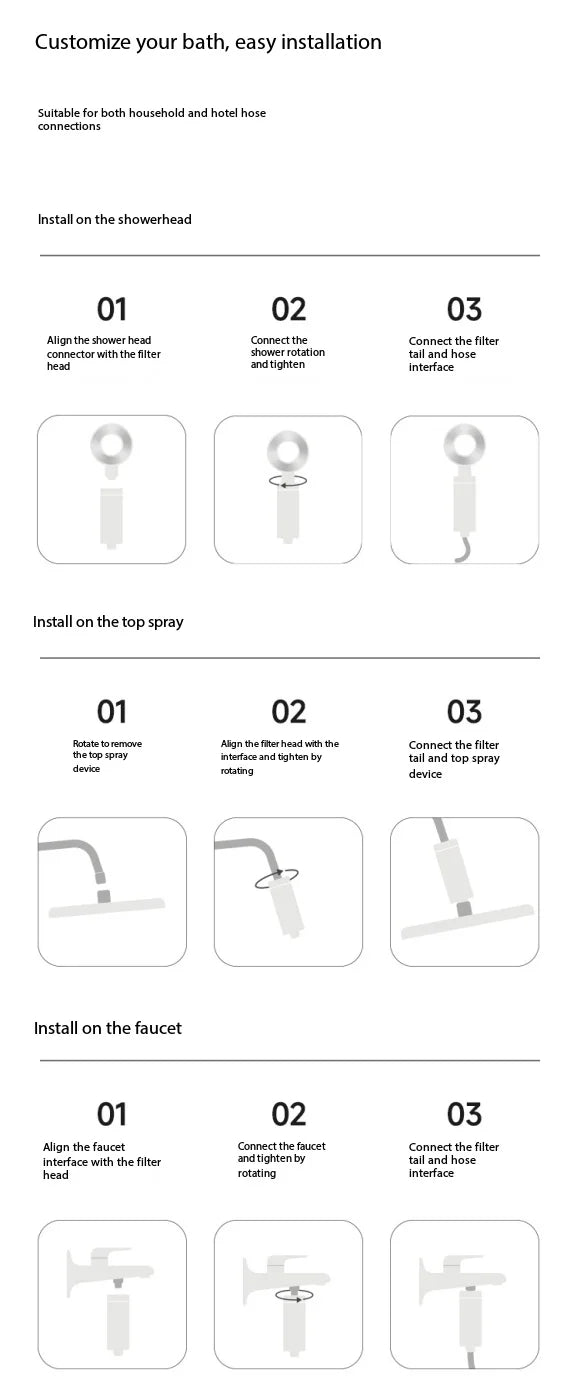 Beauty Shower Filter